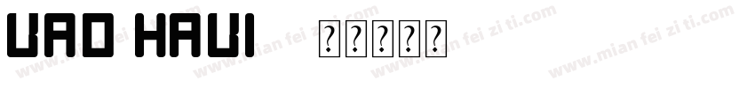 Bad Habits字体转换